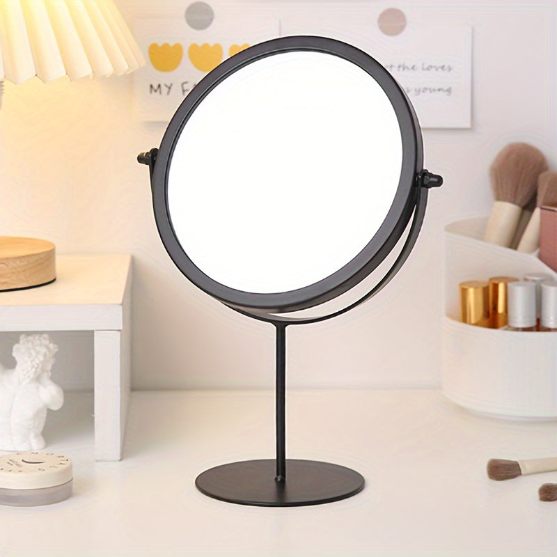 VintageGlow – Adjustable Makeup Mirror with Iron Frame Stornfield