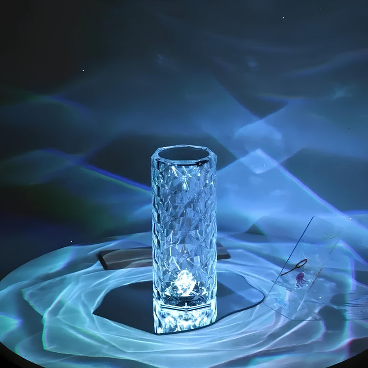Crystal Table Lamp with Touch Control - Aurora | Stornfield