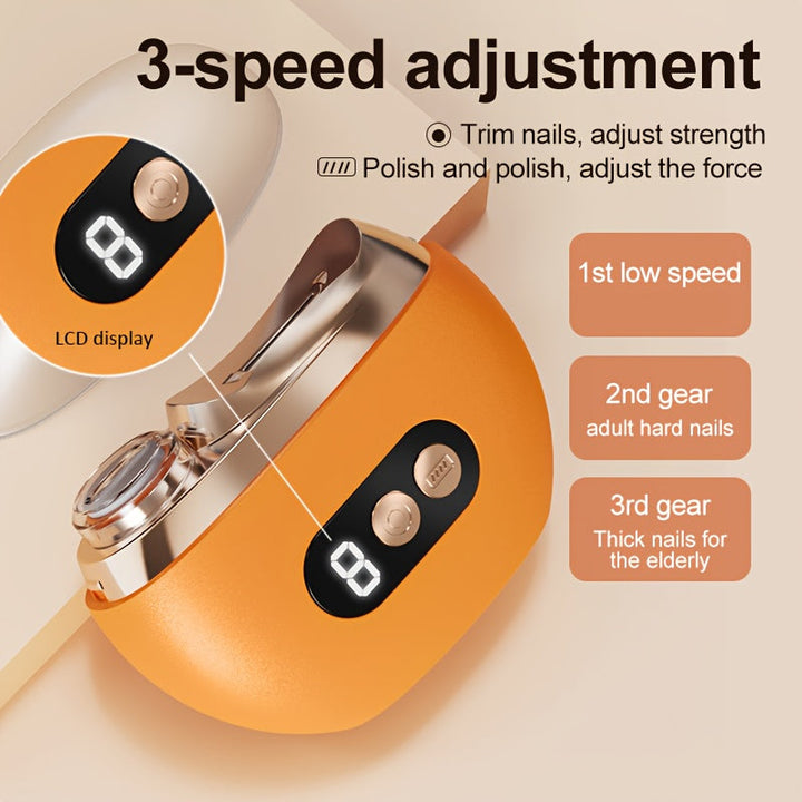 Electric nail clipper with file | Stornfield