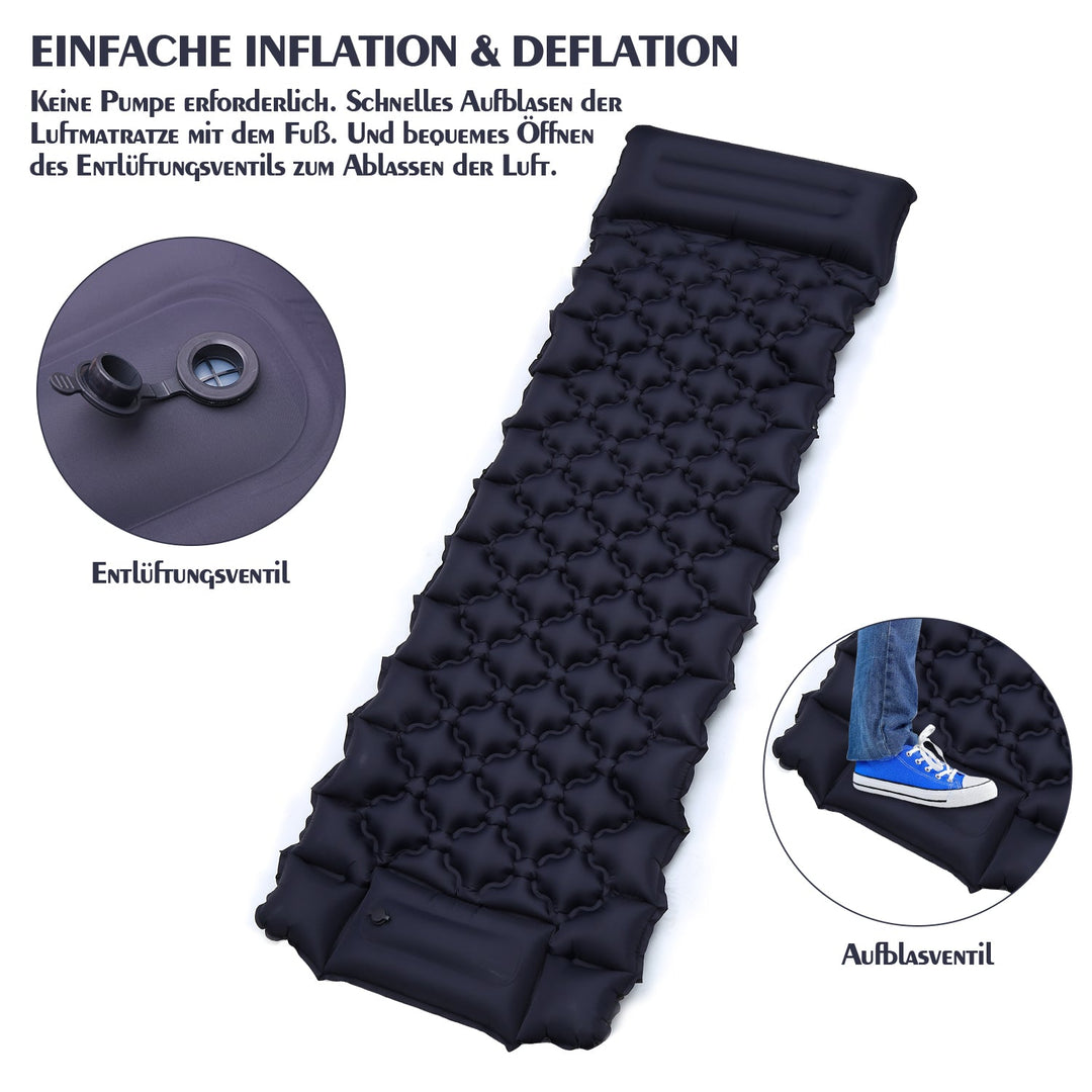 Sleeping mat camping mat foot pump | Stornfield