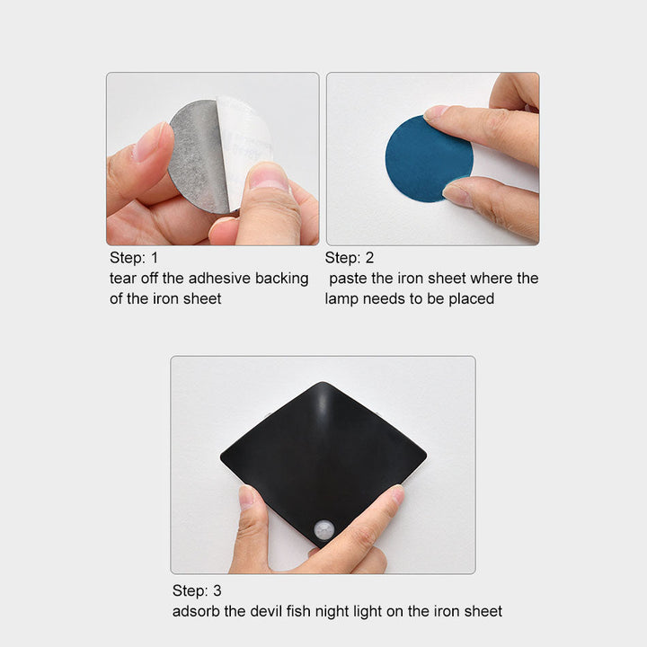 Motion Sensor Wireless Indoor Wall Lamp | Stonrfield