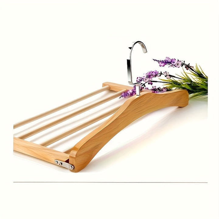 Wood Pants Hanger Multi-Layer 2 Piece Set | Stornfield