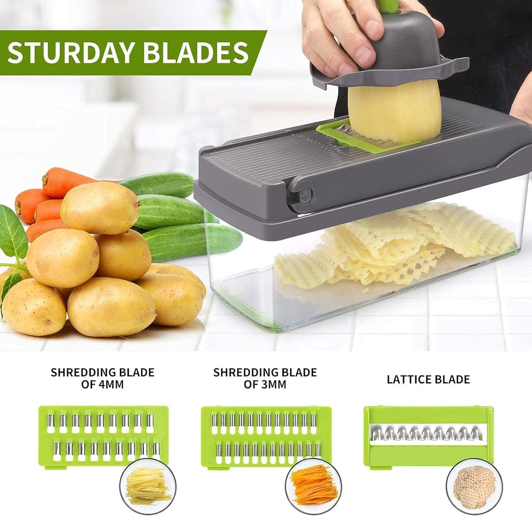 13-in-1-Vegetable-Slicer | Faster-when-Cooking | Stornfield