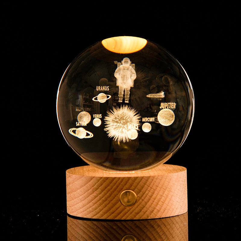 Galaxy Crystal Ball Lamp | Stornfield