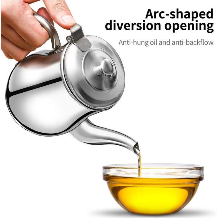 Stornfield Stainless Steel Oil Strainer Pot