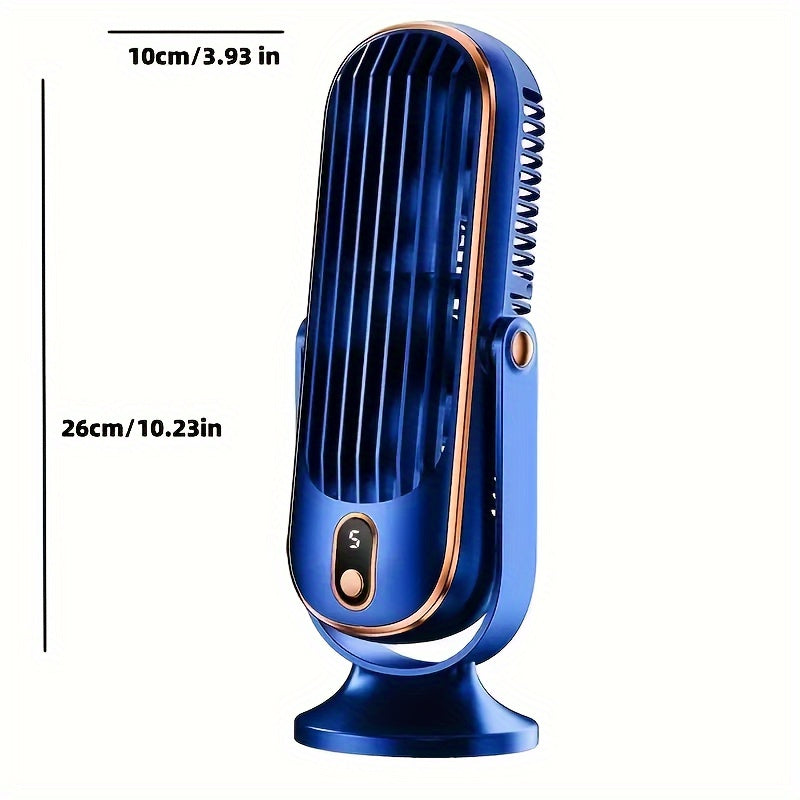 Portable Air Conditioner Fan - Large Battery, Dual Motor, 5-Speed Air Cooler with 720° Surround Air Blower - Ideal for Office, Camping, Outdoor RV, USB Fan - Great Gift for Thanksgiving, Halloween, Christmas | Stornfield