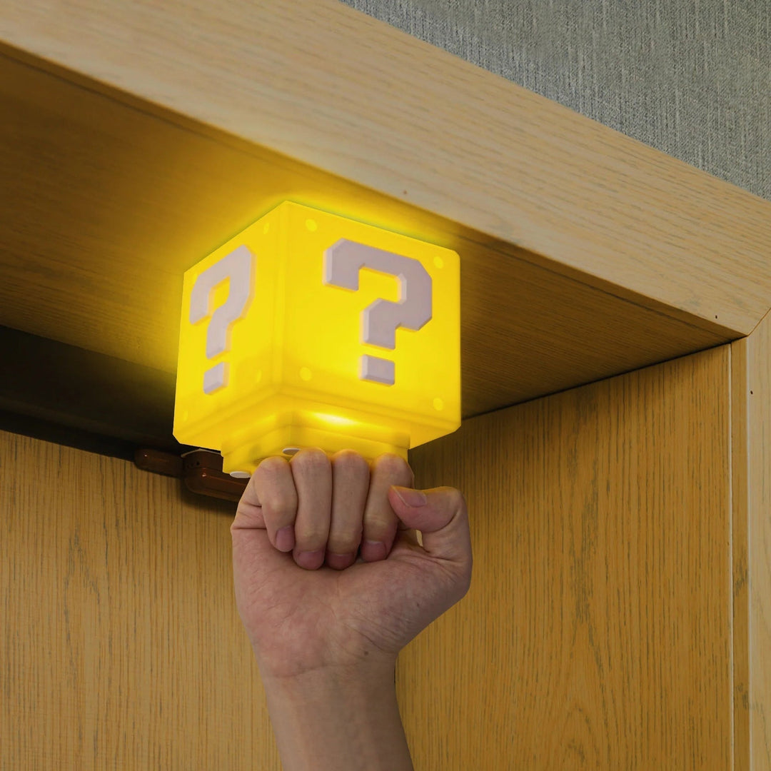 Stornfield Super Mario-inspired Gaming Decor - Power-Up Block Night Light