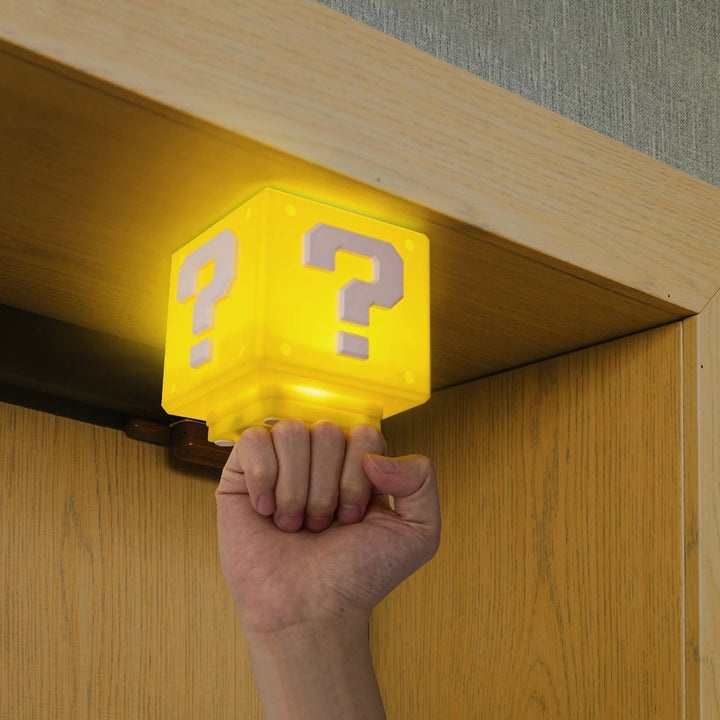 Stornfield Super Mario-inspired Gaming Decor - Power-Up Block Night Light