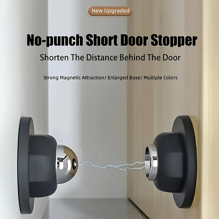 Magnetic door stopper without drilling | Stornfield