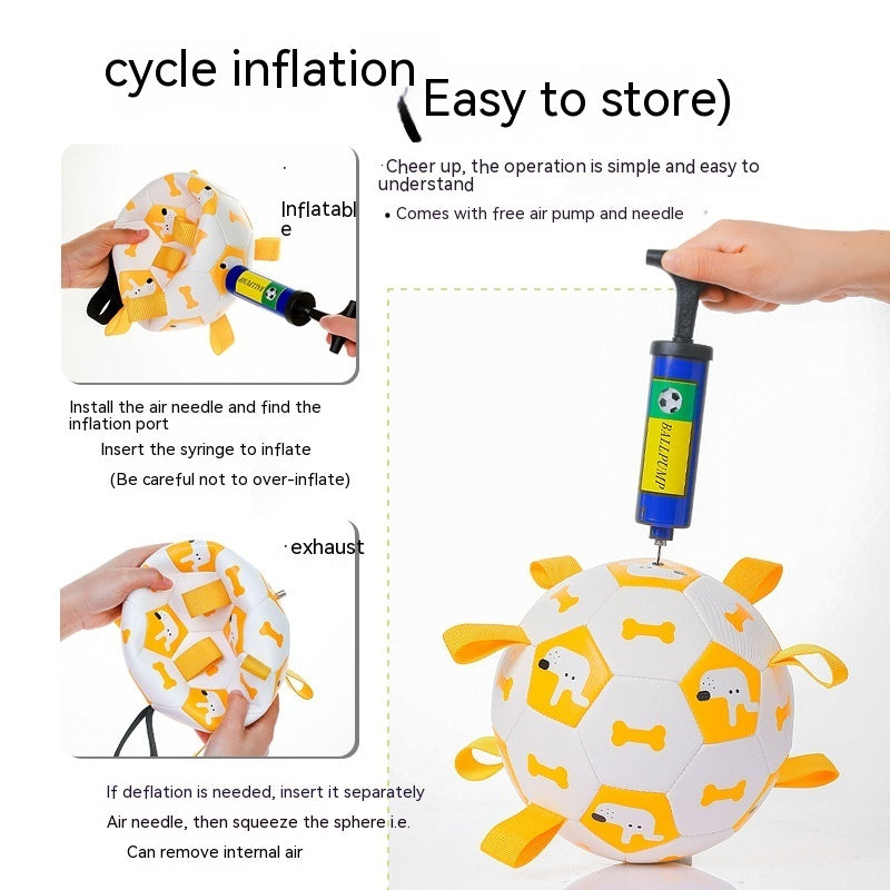 Interactive soccer toy for dogs | Stornfield