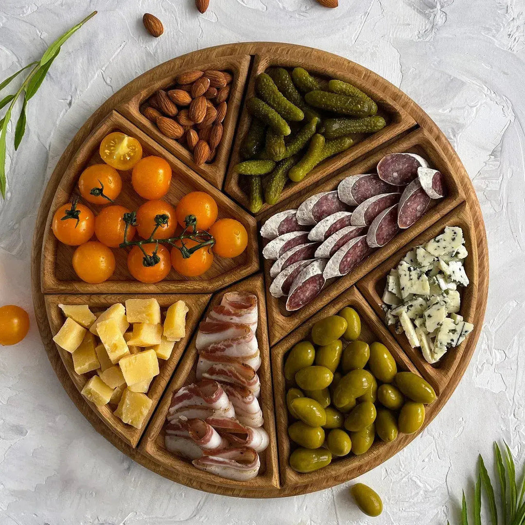 Wood Serving Tray — Gives Your Snacks the Wow Factor for Unforgettable Enjoyment Moments | Stornfield