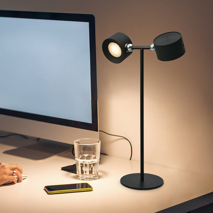 Touch-sensitive LED table lamp with magnetic base. | Stornfield