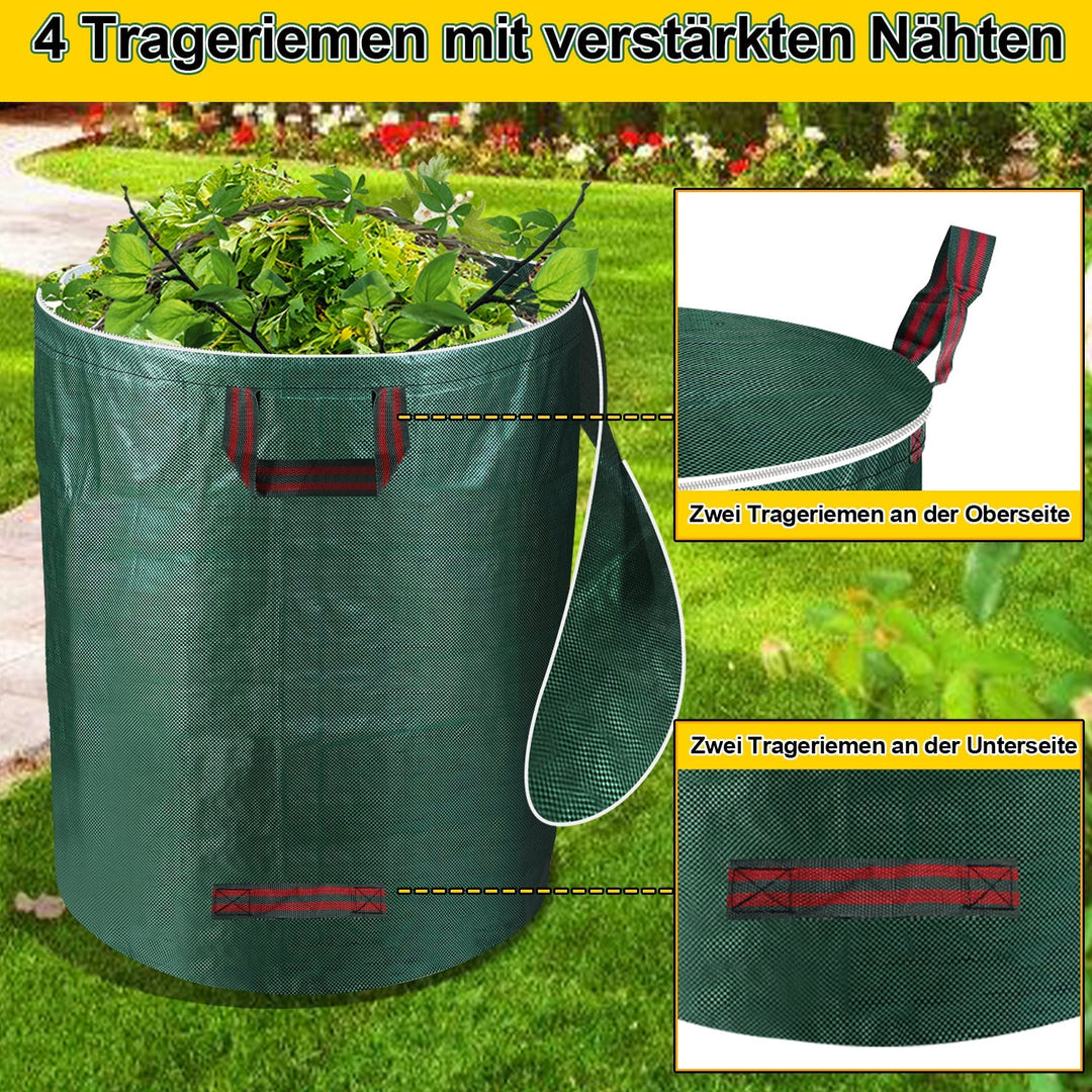 Garden waste bag garden sack 272L with lid | Stornfield