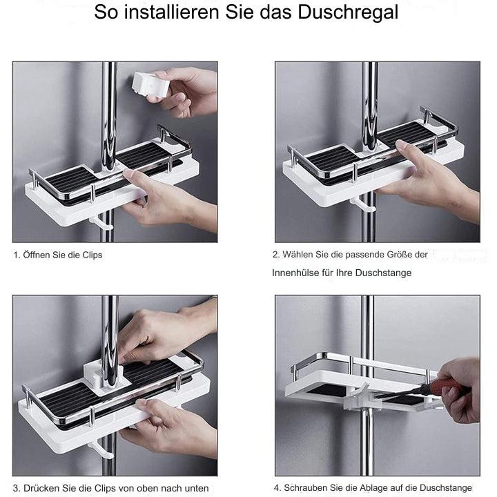 Multipurpose Shower Storage Shelf | Stornfield