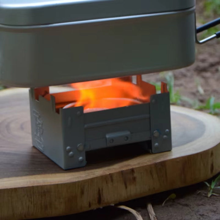 Ultra-Lightweight Folding Ironwood Pocket Size Burner | Stornfield