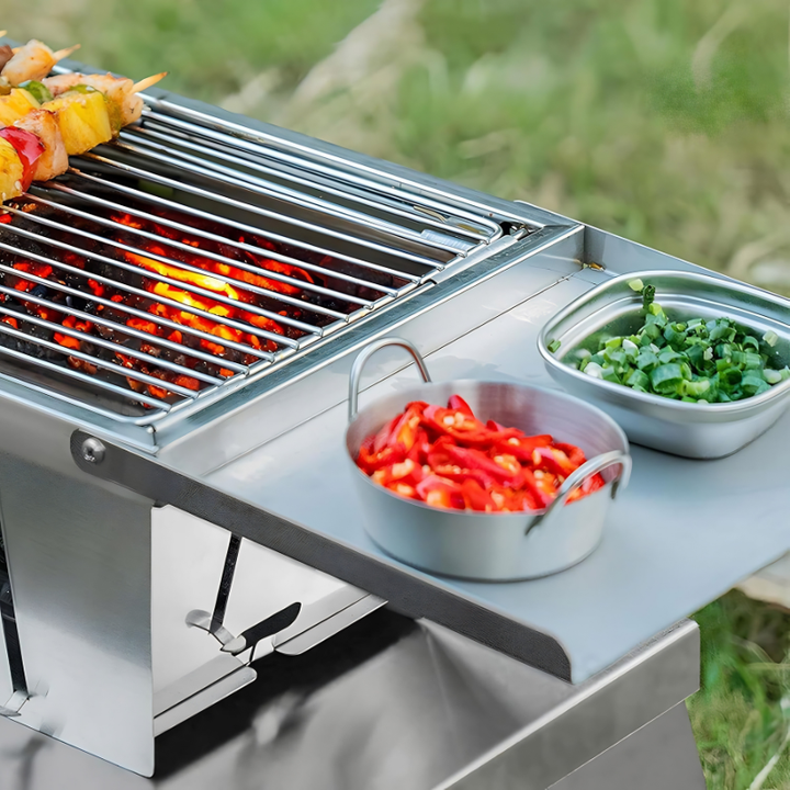 Portable compact grill for on the go | Stornfield