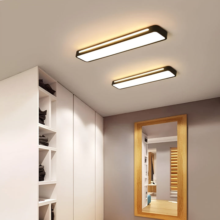 Rectangular Ceiling Light – Clear Lines & Modern Design | Perfect for Living Room and Dining Area | Stornfield