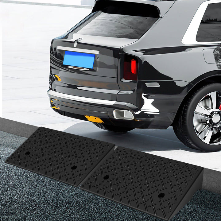 2 Piece Curb Ramp Rubber Access Ramp 3T | Stornfield