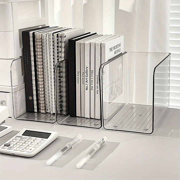 Clear Arc Bookend Stand | Stornfield
