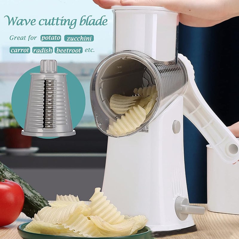 5-in-1 Rotating Cheese Slicer and Grater | Stornfield