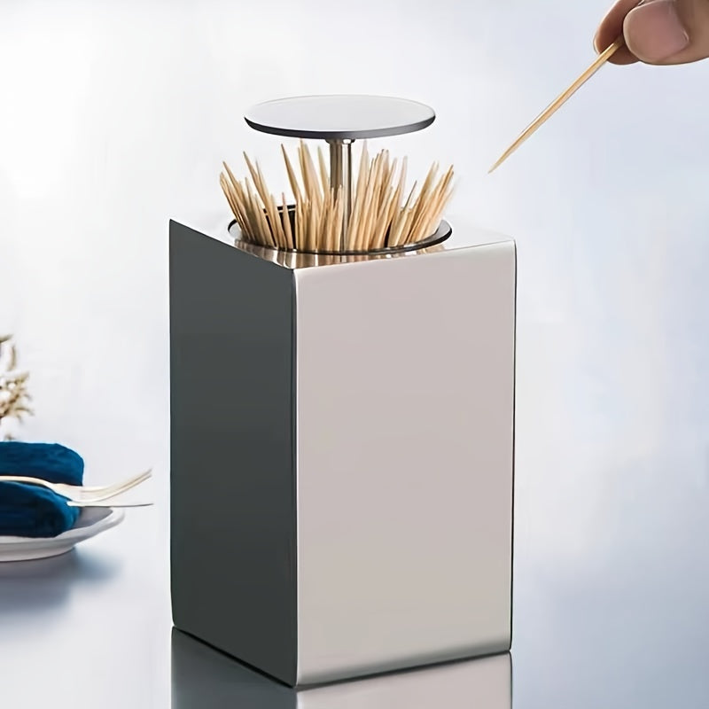 Stainless Steel Toothpick Holder – Hygienic and Easy Access to Toothpicks | Stornfield