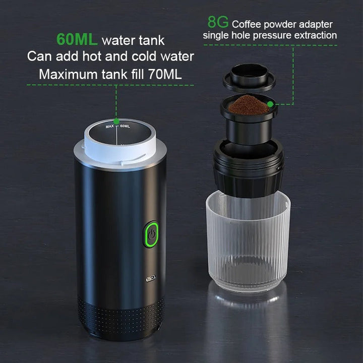 Portable coffee machine | Brew anywhere and anytime | Stornfield