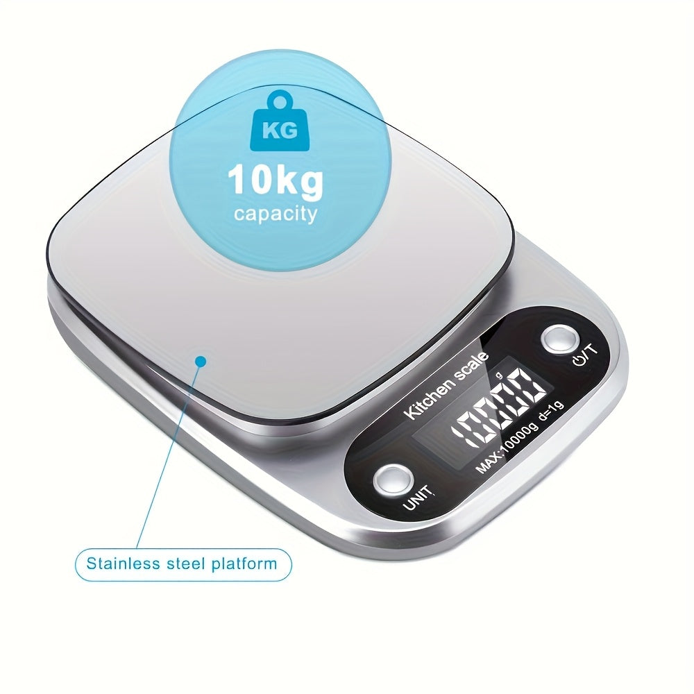 Digital kitchen scale stainless steel | Stornfield