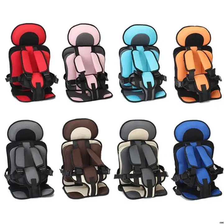 Stornfield | Portable Child Travel Car Seat | Foldable Safety Booster with 5-Point Harness | Ages 0–12 Years