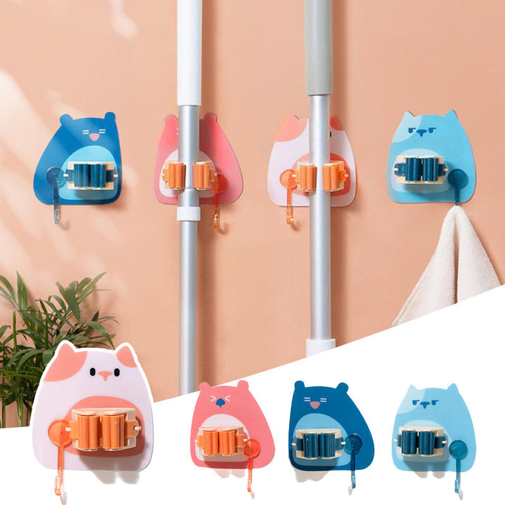 Single Cartoon Mop Holder | Stornfield