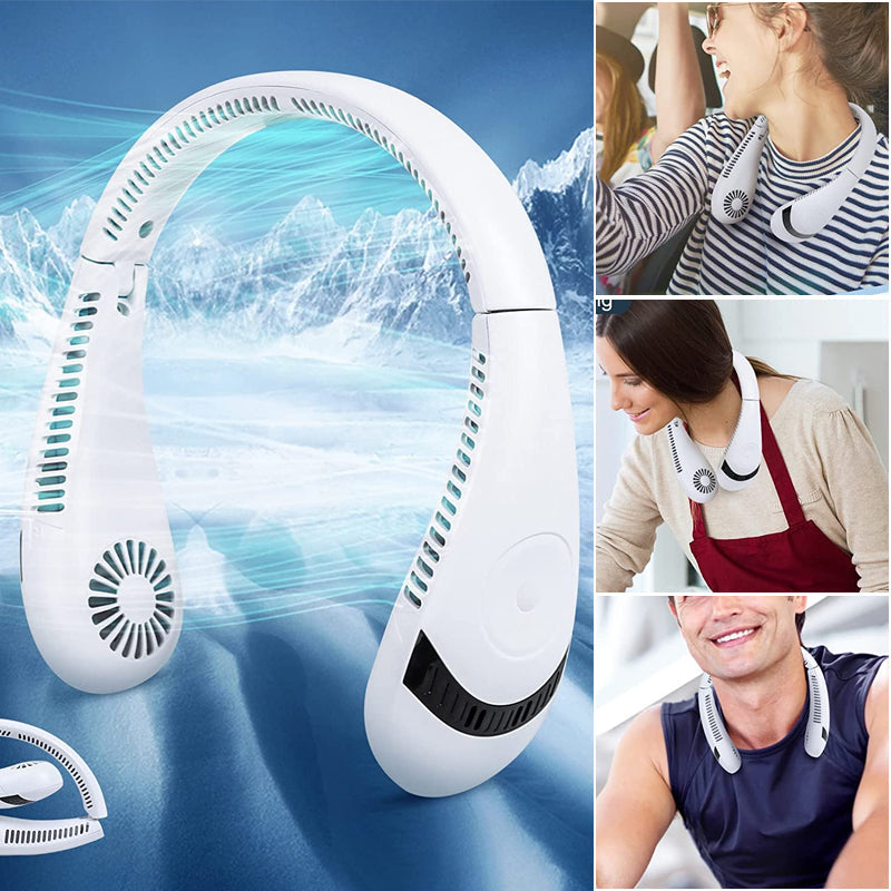 Rechargeable Bladeless Portable Neck Fan | Stornfield