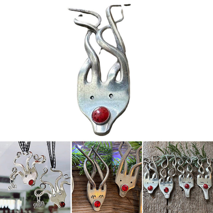 Funny Fork Reindeer Ornament | Stornfield