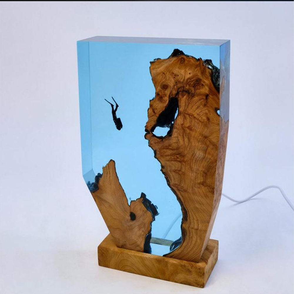 Stornfield | Frendorf - Elegant Oceanic Karst Diver Table Lamp for Your Home