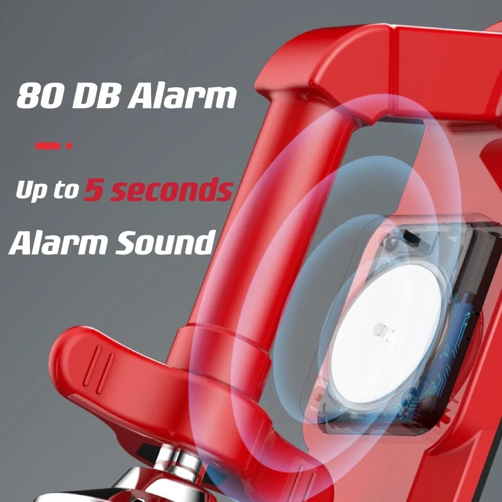 Strong Anti-Theft Travel Metal Door Stopper Alarm | Stornfield
