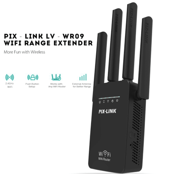 Wi-Fi Range Extender (Repeater / Extender) 300Mbps - 2.4 GHz | Stornfield