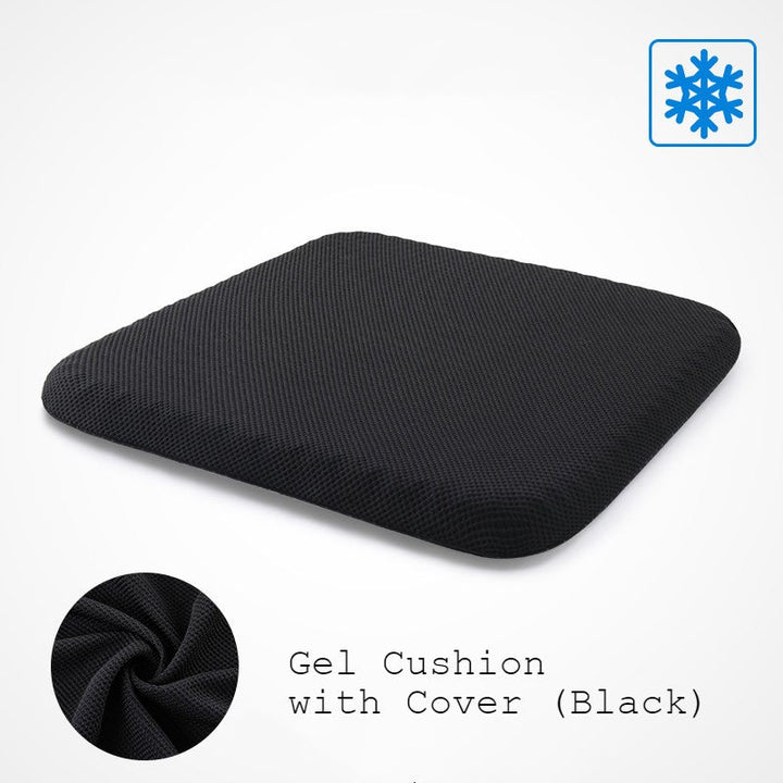 Portable Cooling Gel Seat Cushion, with Non-Slip Cover, for Car, Office Chair, Wheelchair & More | Stornfield