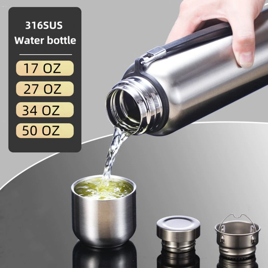 Vacuum-insulated stainless steel bottle | Stornfield