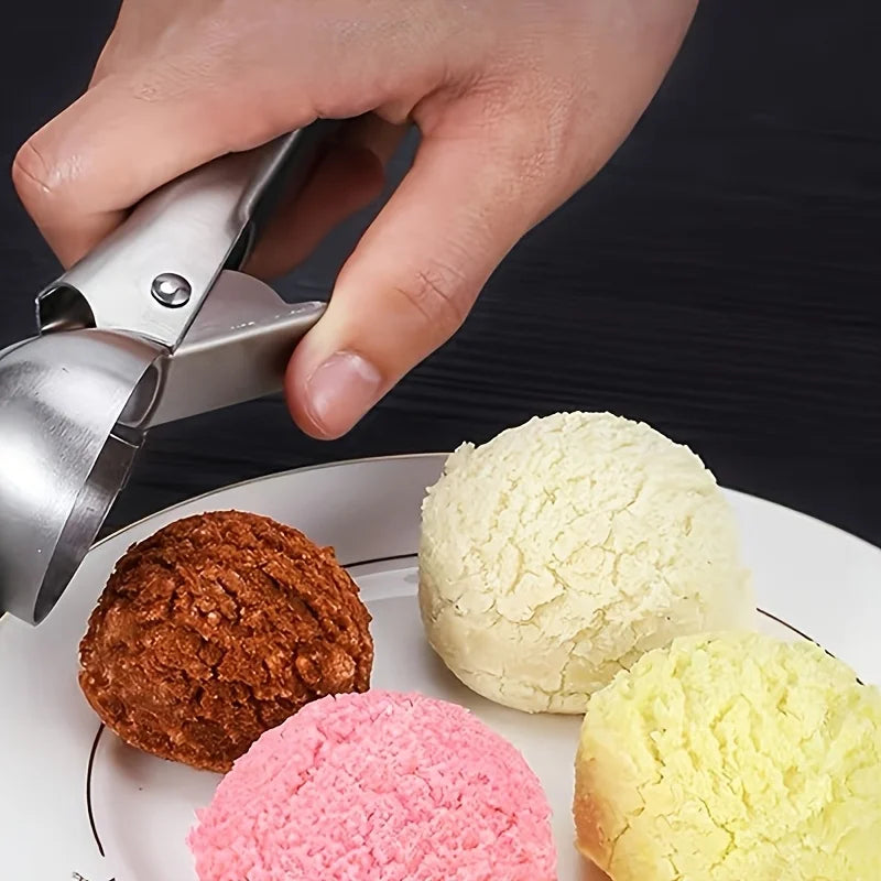 Stornfield | Scoop Ice Cream Scoop Stainless Steel | Robust & Dishwasher Safe | For small & large scoops | Smooth Handle