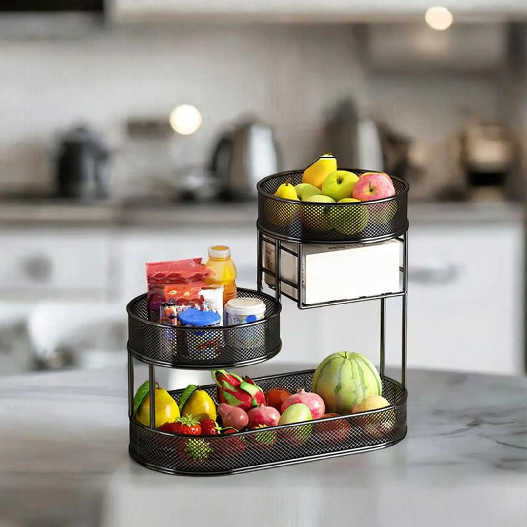 FruitElegance – Metal Wire Basket for Fruit & Vegetables Stornfield