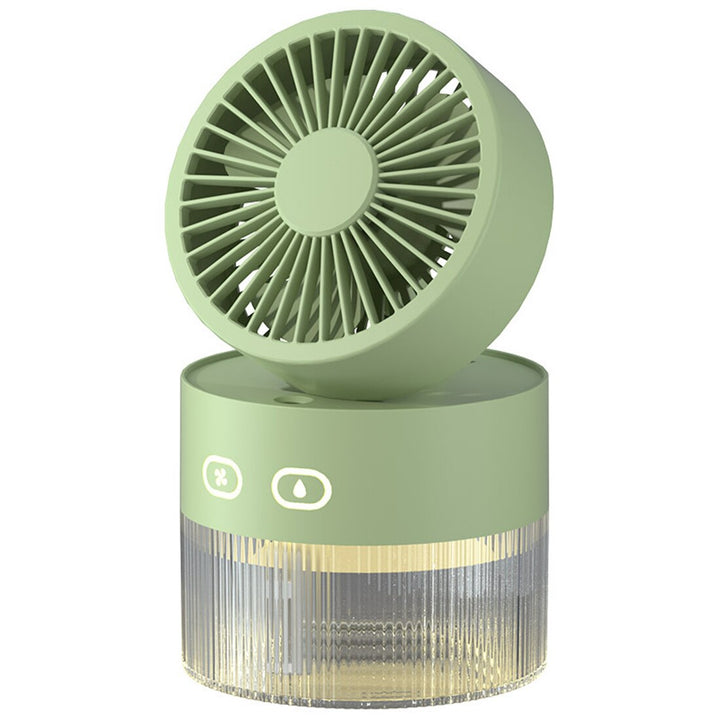 Mini Foldable USB Warm Light Spray Fan | Stornfield