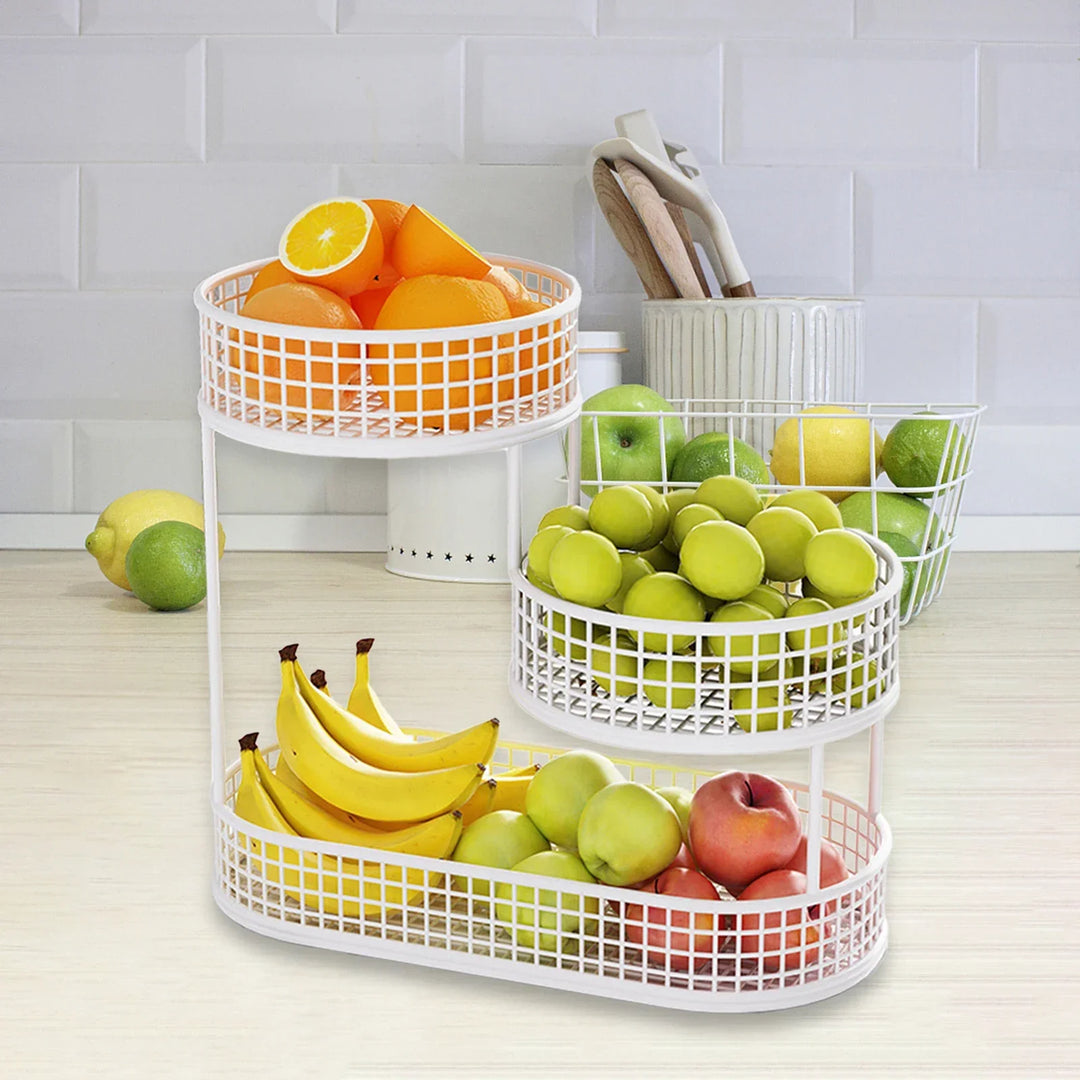 FruitElegance – Metal Wire Basket for Fruit & Vegetables Stornfield