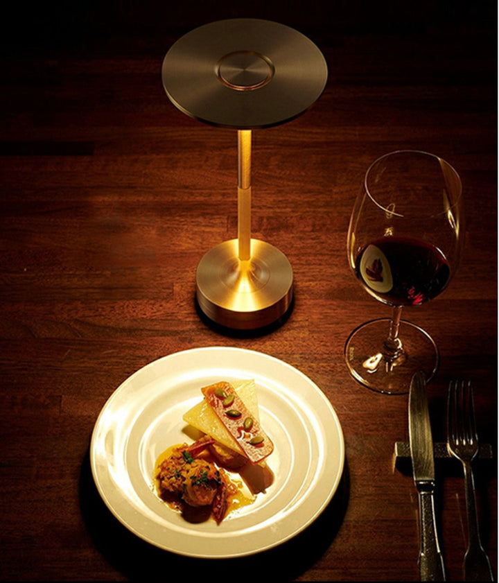 ClarityGlow Luxury Edition | Wireless LED Table Lamp | Stornfield