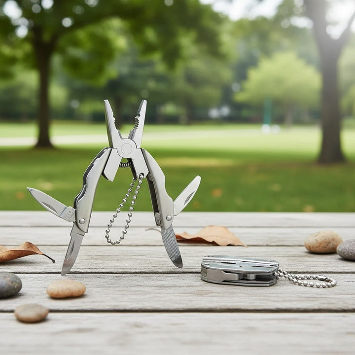 Stainless Edge EDC Multi-Tool Emergency Keychain | Stornfield