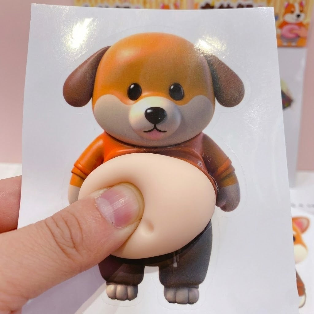 Chubby Shiba Silicone Sticker Protector | Stornfield