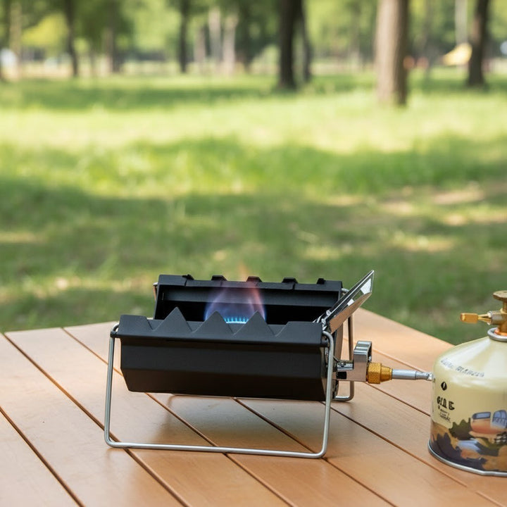 Quick-Fold Camping Gas Stove | Stornfield