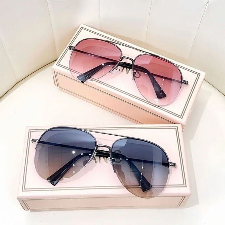 Pilot sunglasses for men with gradient lenses UV400 | Stornfield