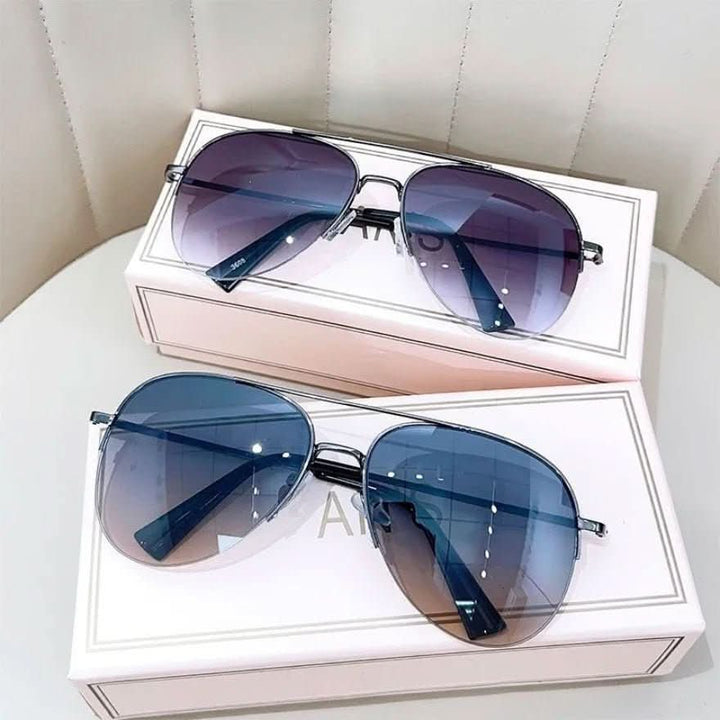 Pilot sunglasses for men with gradient lenses UV400 | Stornfield