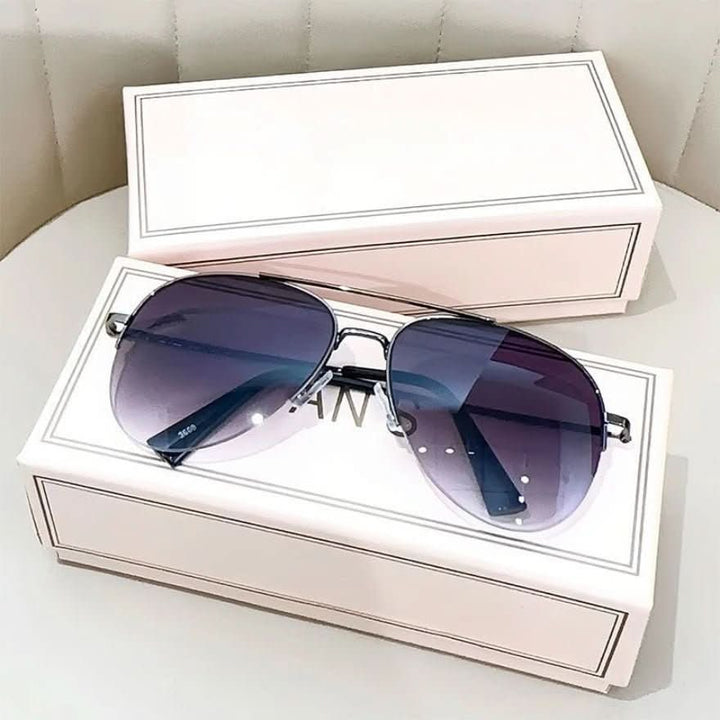 Pilot sunglasses for men with gradient lenses UV400 | Stornfield