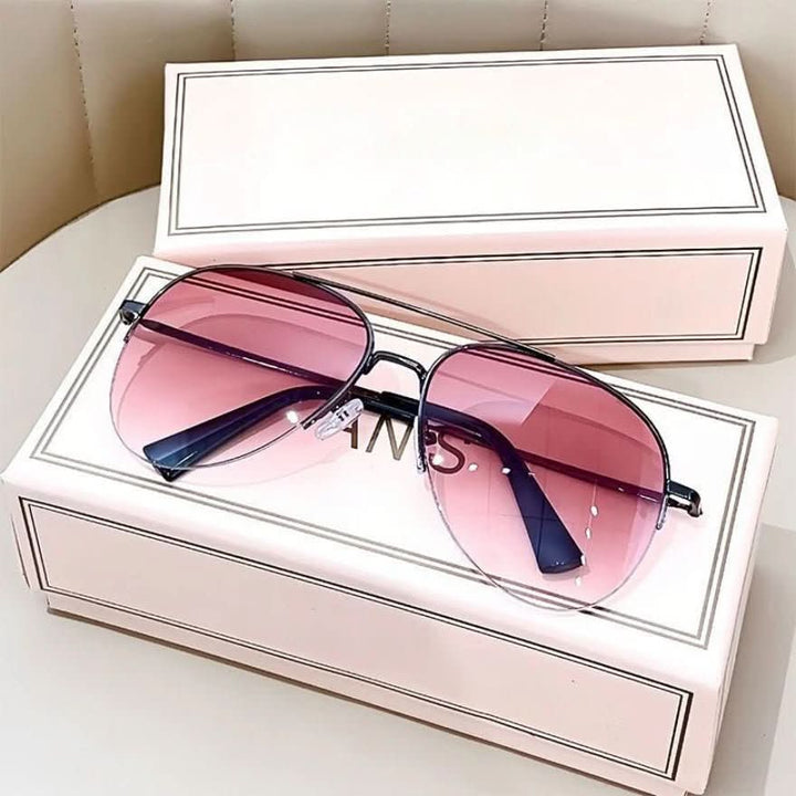 Pilot sunglasses for men with gradient lenses UV400 | Stornfield