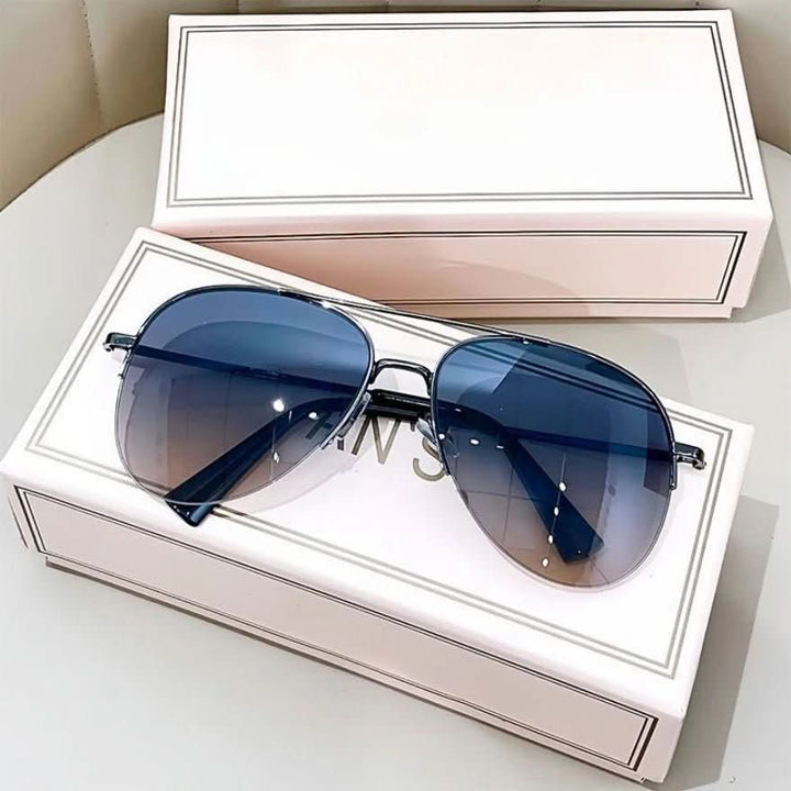 Pilot sunglasses for men with gradient lenses UV400 | Stornfield
