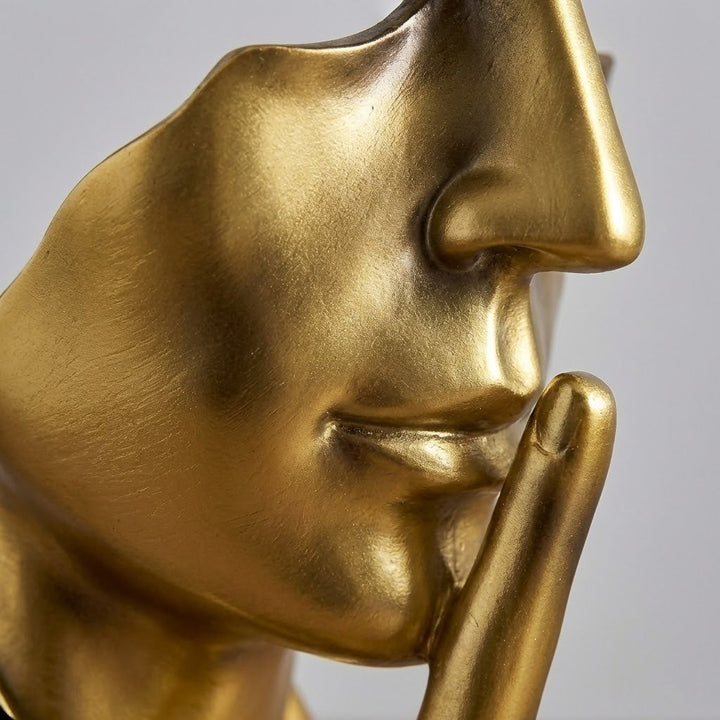 Silent Thinker Abstract Face Home Decor | Stornfield